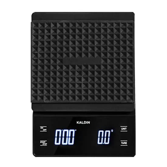 칼딘 커피 저울 타이머 프로 드립 스케일 핸드드립저울 1kg, 0.1g, 블랙