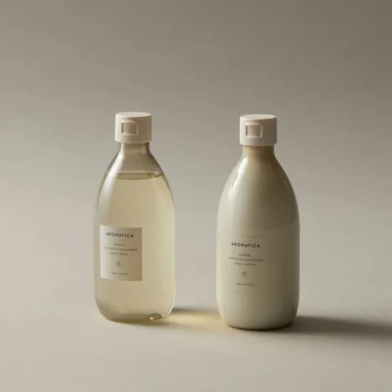 아로마티카 서렌 바디워시 300ML & 바디로션 300ML 2종 세트 대용량 바디케어 바디워시로션 세트