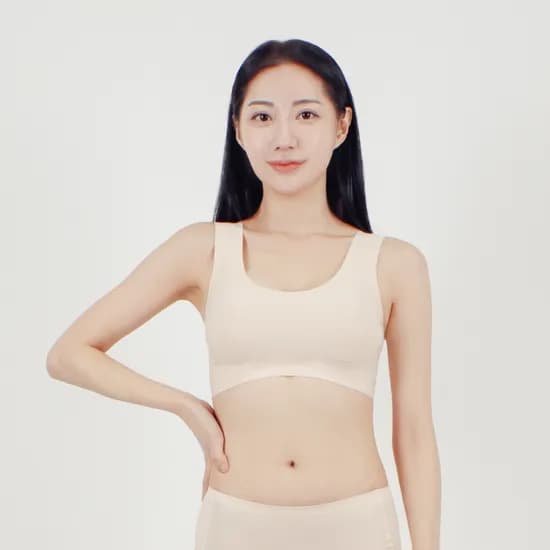 더조이브라 더블프레스 압박 큰가슴 미니마이저 브라 가슴작아지는 심리스 빅사이즈 스포츠 보정