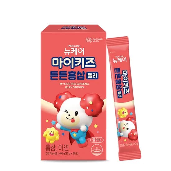 뉴케어 마이키즈 튼튼 홍삼젤리 20개입, 1개