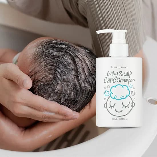 코리인제이아일랜드 아기샴푸 두피샴푸 신생아 두피각질 케어 유아 비건 300ml