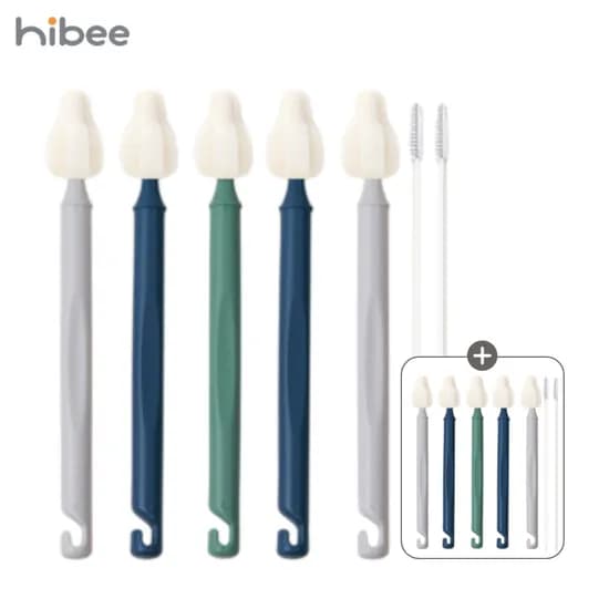 ★[1+1] 하이비 몽글이 세트 모음전 젖병솔 젖꼭지 세척솔