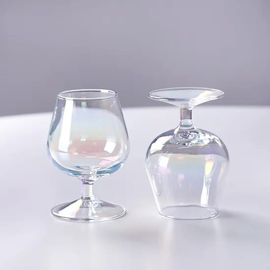 트윙클 홀로그램 미니 와인잔 위스키잔 시음잔 130ml 1p