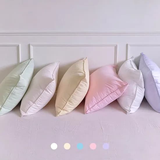 부드러운 알러지케어 먼지없는 강아지털방지 크림 베개커버