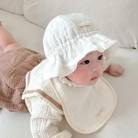 아기 거즈햇 벙거지 모자