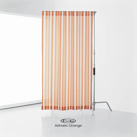 자체제작 패브릭 가리개 커튼/Adriatic Orange 아드리아 오렌지