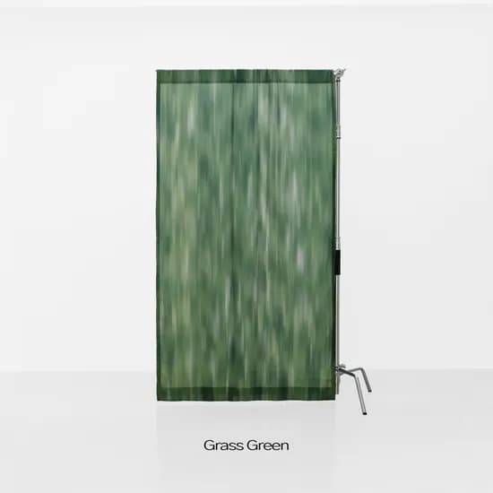 자체제작 패브릭 가리개 커튼/Grass Green 그라스 그린