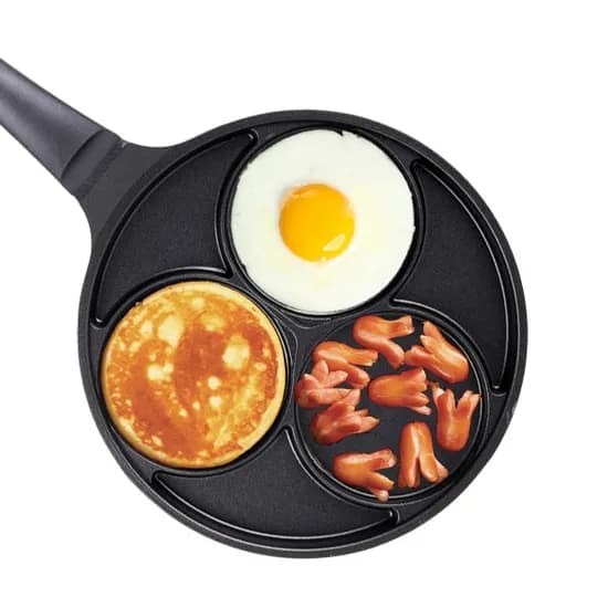 퀸센스 블랙 인덕션 IH 3구 에그팬
