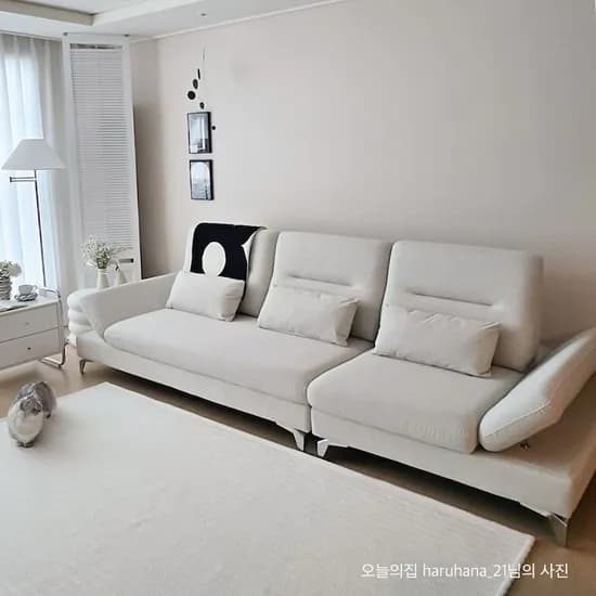 레브 3인 4인 아쿠아텍스 조야 패브릭 스윙 소파 2colors