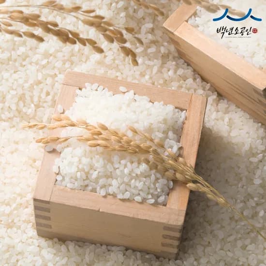 경기미 백진주쌀 10kg 찰진밥맛 25년산 햅쌀 단일품종
