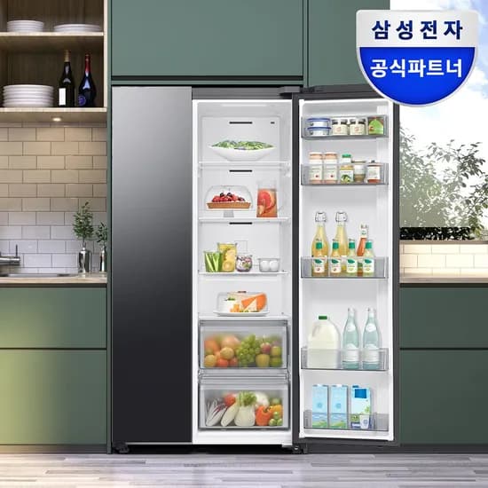 비스포크 냉장고 RS70F65Q2F AI 인버터 프리스탠딩 651L