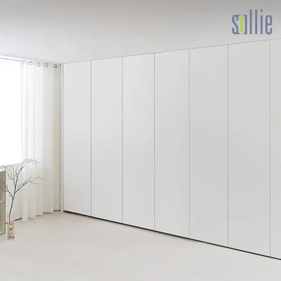 벨루가 무몰딩 히든도어 맞춤붙박이장 210~360cm(전국방문실측)