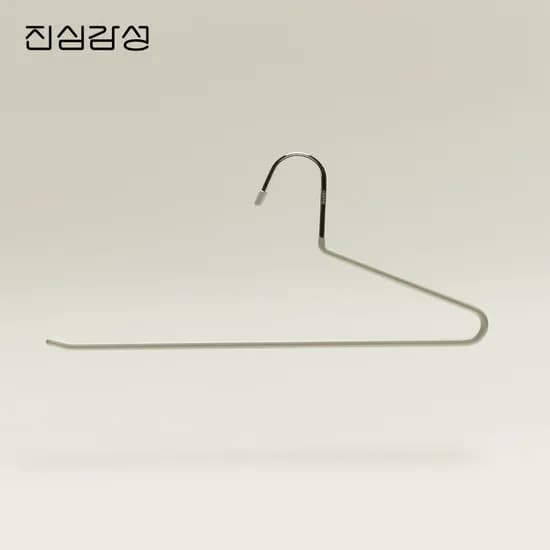 신규 크림 컬러 논슬립 바지걸이 30개