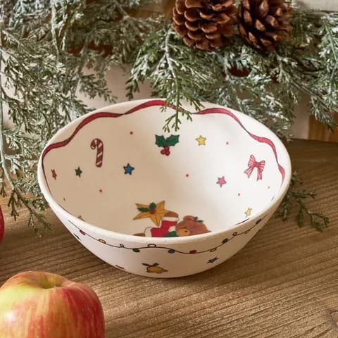 테디토이 크리스마스 뱀부파이버 다용도볼 D16 5,500원