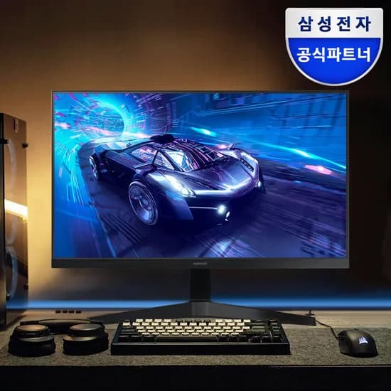 S24F330 60.4cm(24인치) 베젤리스 100Hz 컴퓨터 모니터