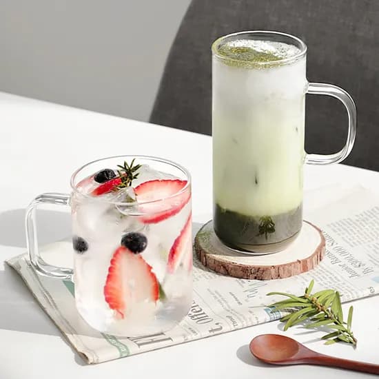 플레르 홈카페 클래식 내열 핸드머그 높은형 420ml 맥주잔