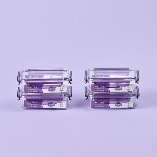 히트락 올트라이탄 밀폐용기 직사각 520ml