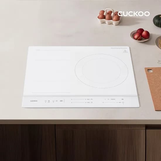 프리존 AI 인덕션 화이트 3구 CIR-GSNL301FW