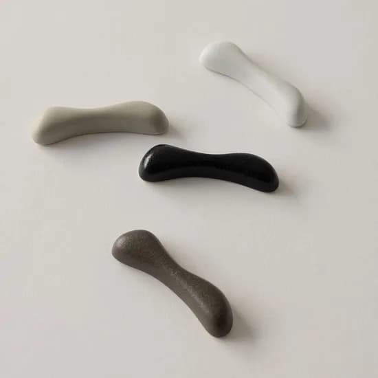 페블 수저 받침 세트(4pcs) 4 colors