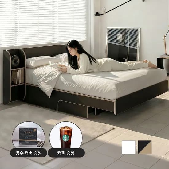 국내제작/헤이븐 플로팅형 수납침대 프레임 SS/Q