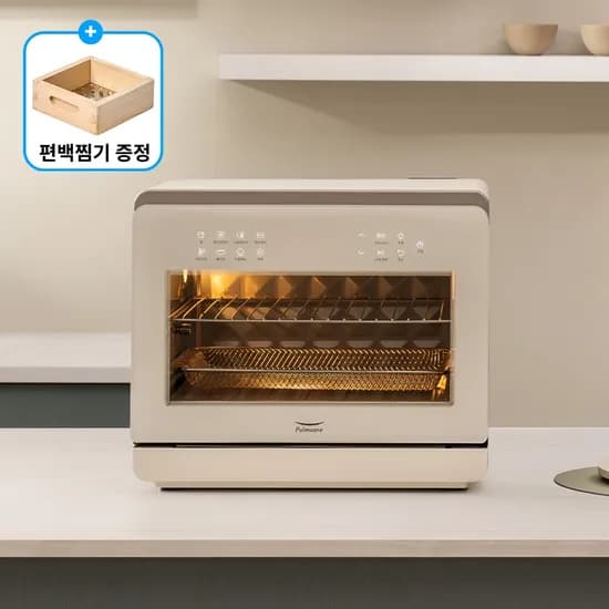 금토일 특가 32.9만! 편백찜기 증정! 스팀쿡 20L 마스터+ 간편스팀세척 에어프라이어
