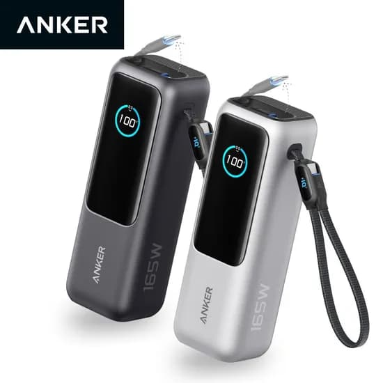 파워뱅크 25000mAh 165W 보조배터리 C타입 일체형 A1695