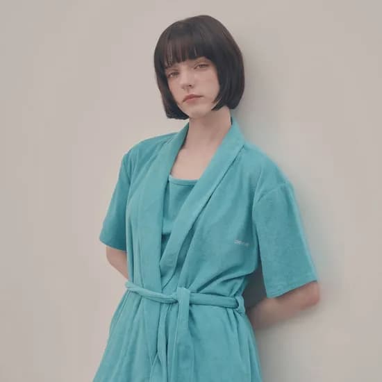 테린느 반팔 로브 가디건