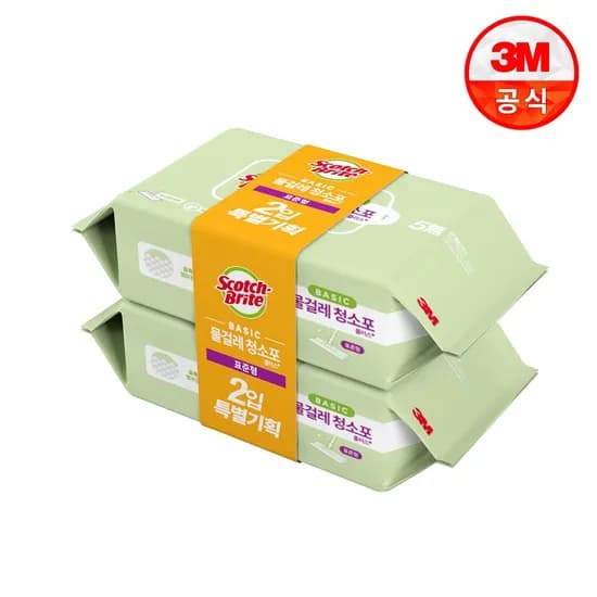 실속형 베이직 물걸레 청소포 80매 40매 2개
