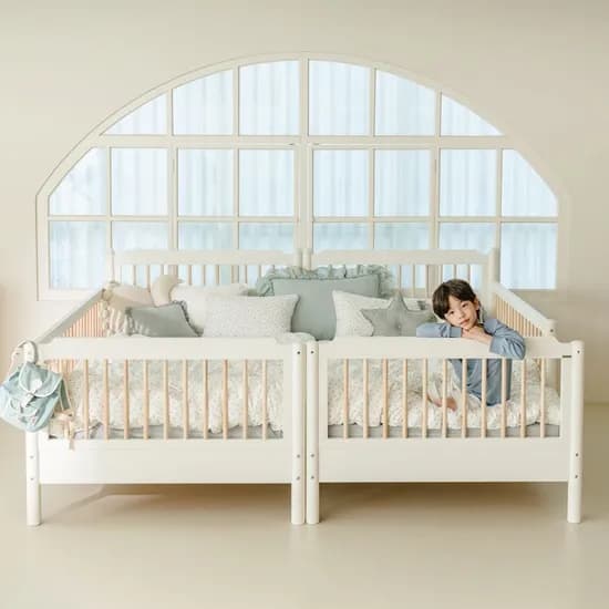 빌리 원목 패밀리 침대 SS+SS 화이트 1,590,000원