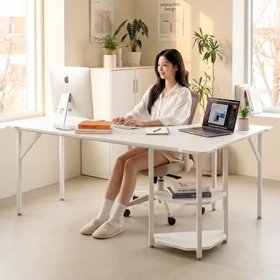 코너핏 데스크 ㄱ자 컴퓨터책상
