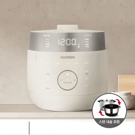 카드가33.6만! 6인용 올스텐 마스터셰프 트윈프레셔 밥솥 CRP-LHTAR0610FGI