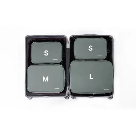 여행 압축 파우치 S+S+M+L 24인치 압축팩 캐리어 정리백