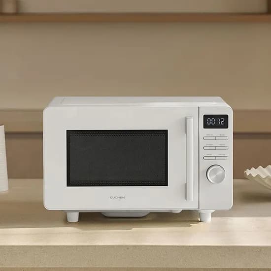 20L 무회전 전자레인지 플랫 원룸 밥4개 아이보리 CMW-VF200B