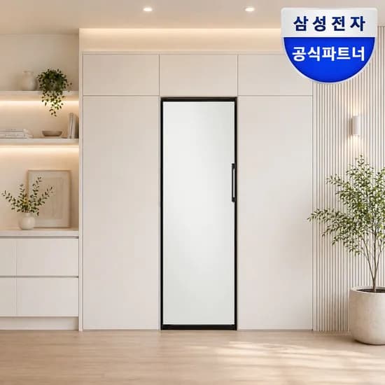 비스포크 RQ70H32S20 1도어 AI김치냉장고 키친핏 스탠드형 319리터