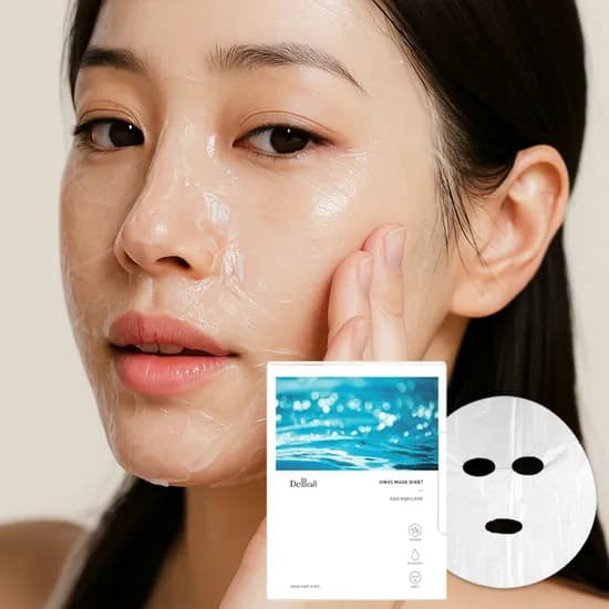 드발리 비닐마스크팩 얼굴비닐팩 100매입 마스크시트 피부과 모델링팩