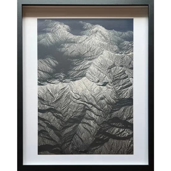 A3 poster 겨울 능선