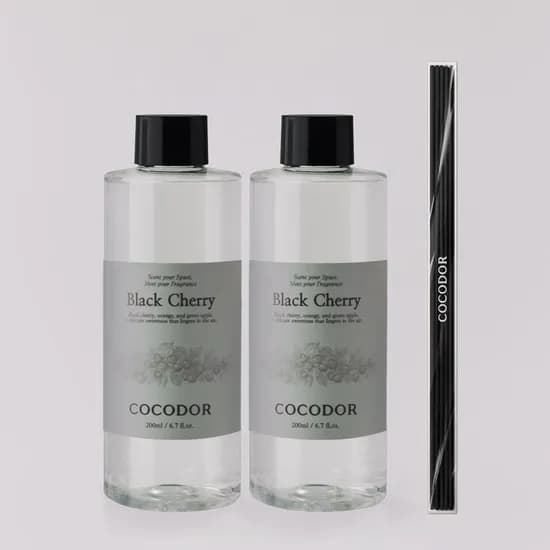 2+2 디퓨저 리필액 200ml X 4개 + 리드스틱 증정