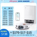 JONR 올인원 로봇청소기  8000pa P20 Pro($131.83/무료) , 스마트 윈도우 로봇 청소기 3세대 6.2cm 울트라 슬림($36.85/무료)