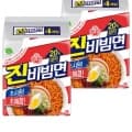 오뚜기 진비빔면 156g, 8개, (4개입 X 2팩) (5,920원/쿠팡 와우무배)
