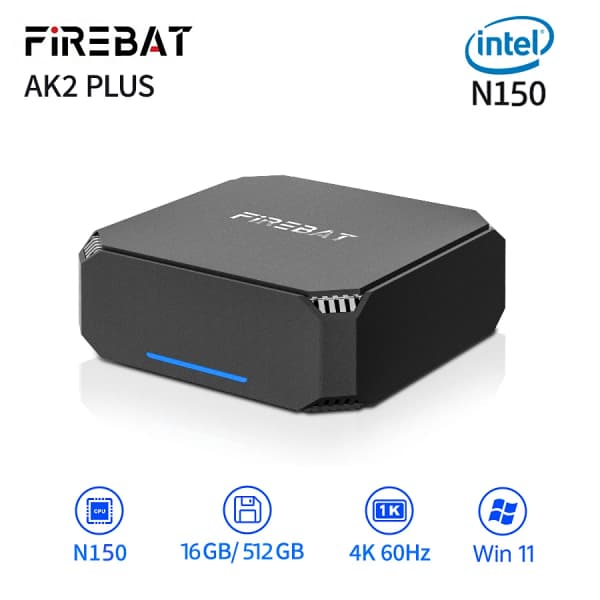 GMKtec K6 16G 512G($226) FIREBAT T8($75) FIREBAT AK2 N100($65) 등1