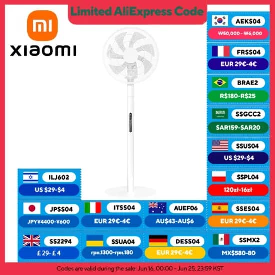 XIAMI MIJIA 팬프로($56.03),7블레이드($28.42),1X업그레이드($40.57)