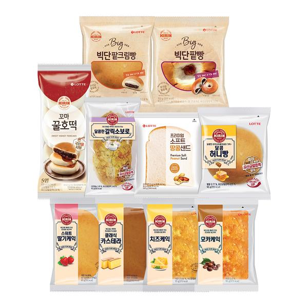 인기 기린빵 10봉 골라담기 (9,780원/무료)3