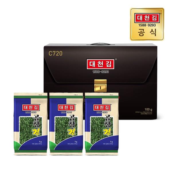 대천김 곱창 도시락김 5g 20봉 (11,090원/무료)1