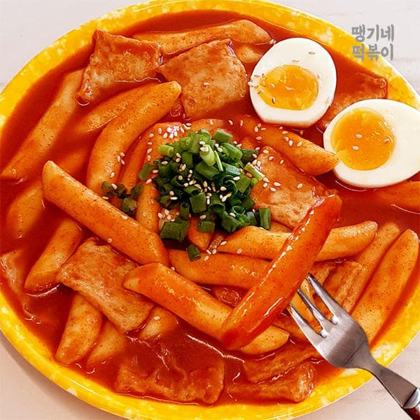 땡기네 떡볶이 4팩 6,860원 (1팩  1715원!)2