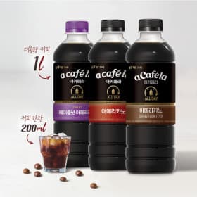 아카페라 올데이 1L 12펫(16,950원/무료)