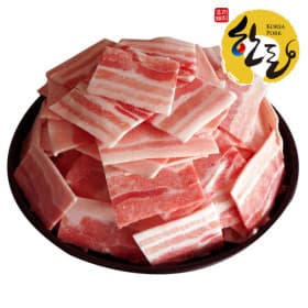 한돈 냉동 삼겹살 600g 외 (9,930원/무배)