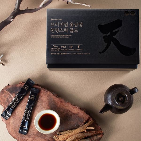 프리미엄 홍삼정 천명스틱 골드 100포(82,170원/무배)