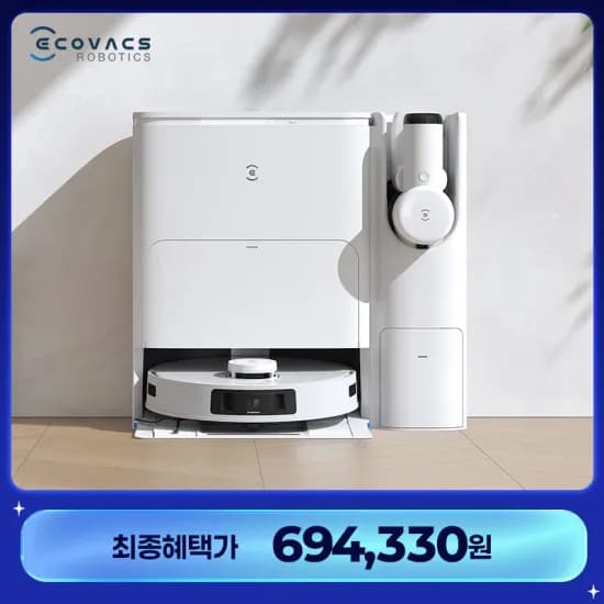 에코백스 디봇 T30S Combo 로봇청소기 (694330원/카드676330원/무배)