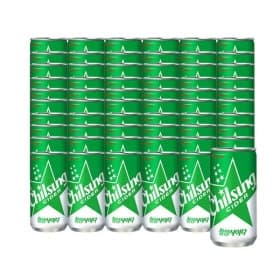 칠성사이다 210ml 60캔 유클할인(24,500원/무료)