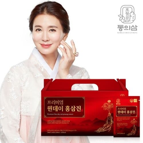 프리미엄 원데이 홍삼진 50ml 30포 (9,990원/무료)